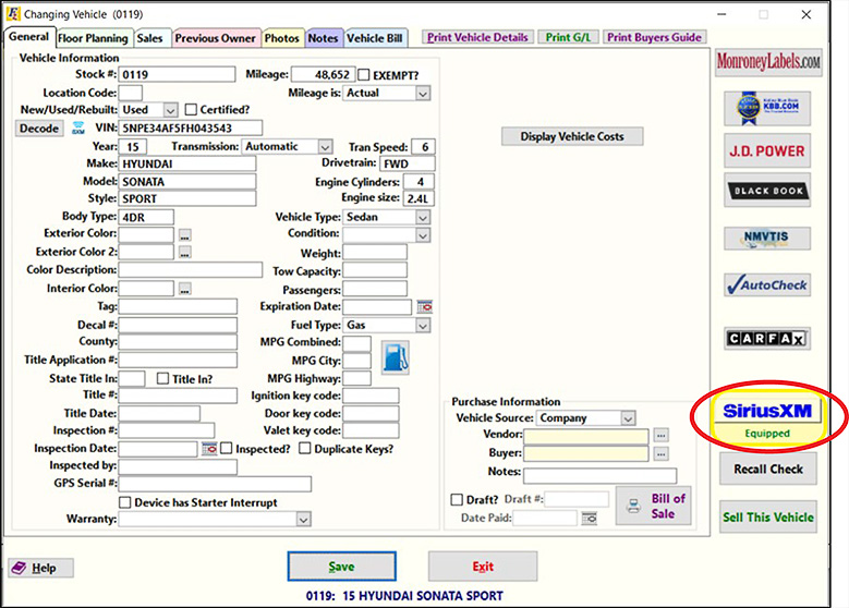 Frazer screenshot